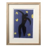 【額装ポスター】Henri Matisse Icarus from Jazz 1947
